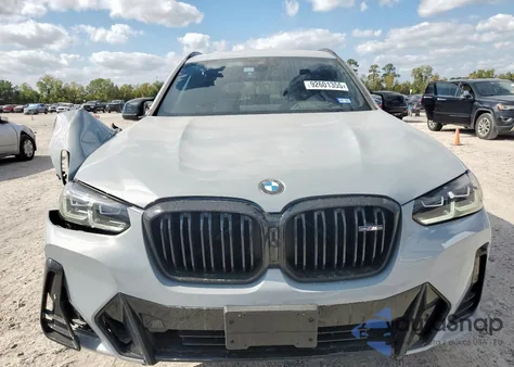 2024 BMW X3 M40I из США, поврежденный, VIN 5UX83DP04R9W80905